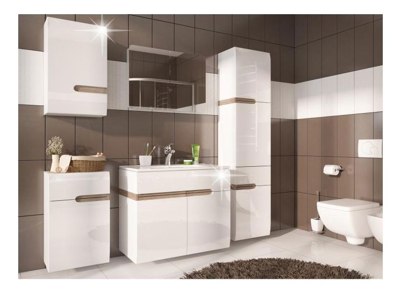 Fürdőszoba szekrény Lynatet Típus 156 bal