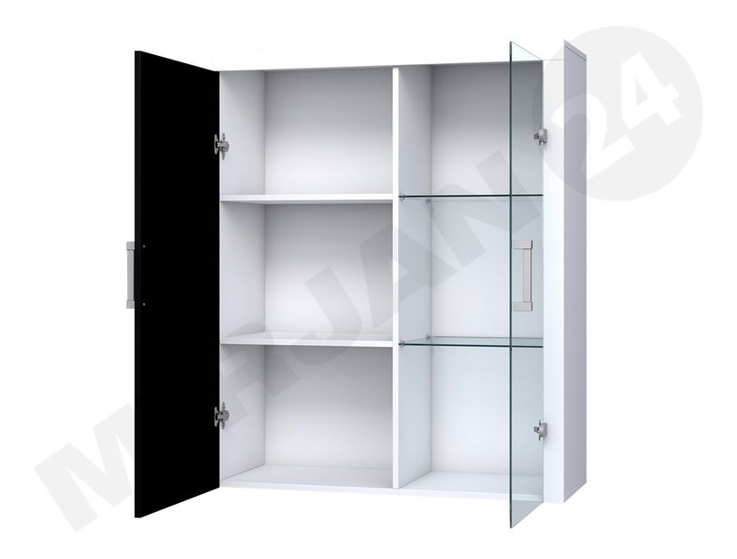 Vitrina Magnolia MA4 (bijela + bijela sjajna)