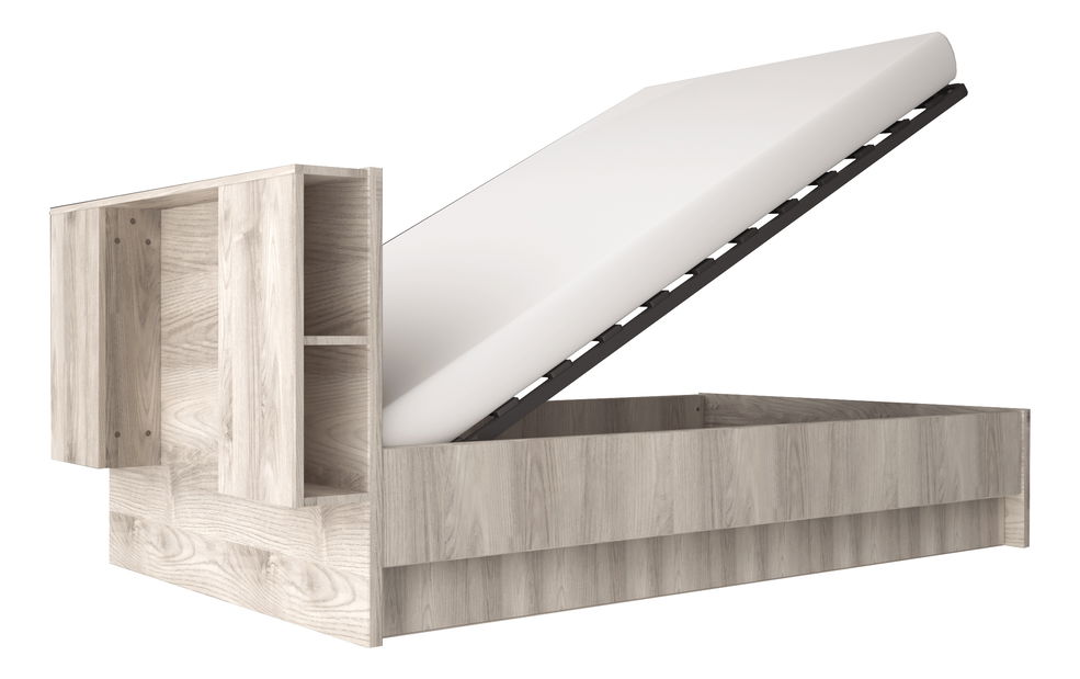 Pat matrimonial160 cm s Raftmi Jolene (castan nairobi) ( cu somieră)