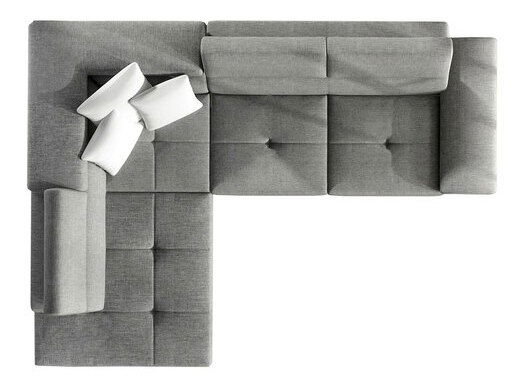 Colțar Alphard (D) (Magic velvet 2217 + Magic velvet 2217 + Magic velvet 2219)