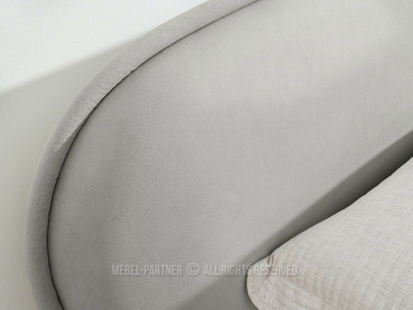 Manželská posteľ 160 cm Respondio 160 (sivá)