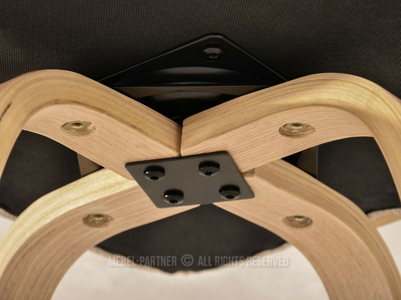 Scaun Helm (bej + stejar)