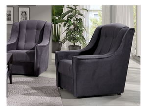 Fotelja Medica (sivo-crna)