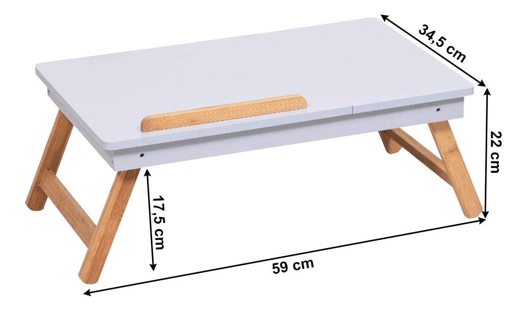 Masă PC Merle (alb)