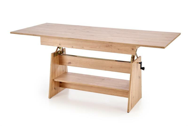 Bővíthető dohányzóasztal Erica (artisan tölgy)