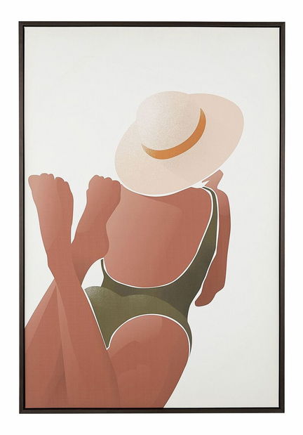 Obraz na plátne Fitzroy (hnedá)