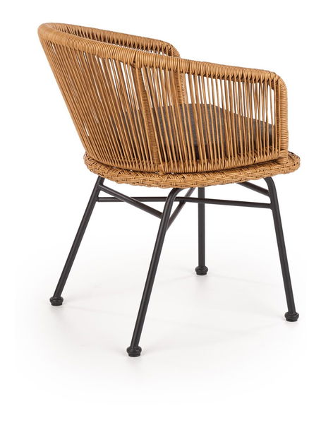 Scaun de grădină Zifra (natural + gri)