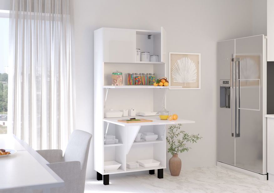 PC stolić Home (bijela sjajna)