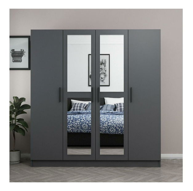 Dulap de haine Kalia 5088 (antracit)