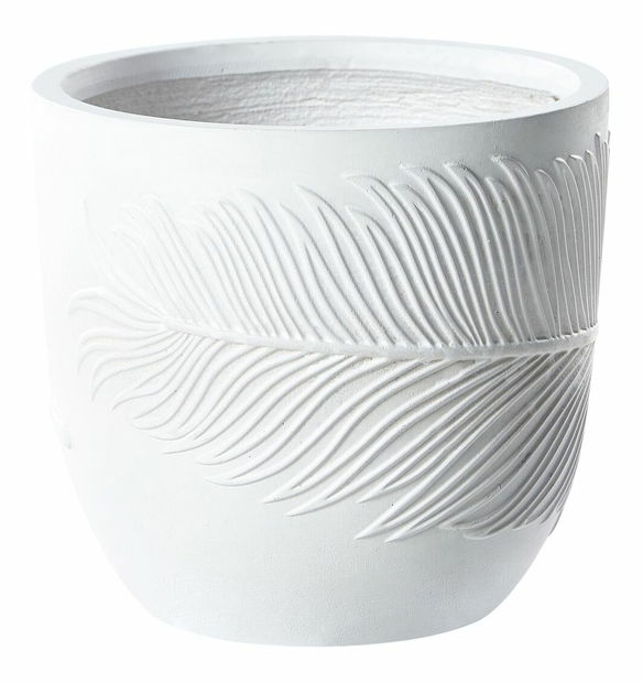 Virágtartó 33 cm Fiero (fehér)