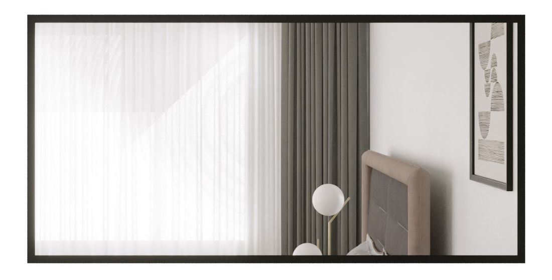 Tükör Dexton (matt fekete)