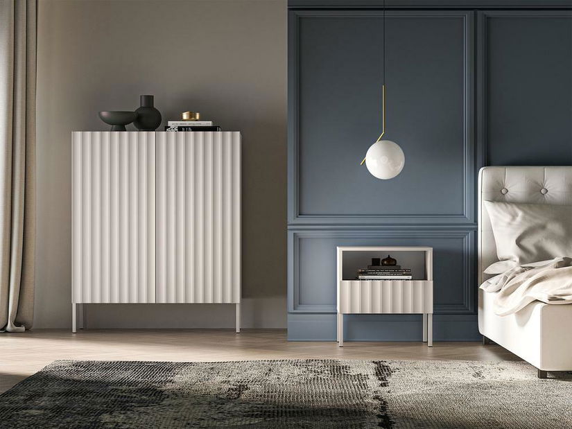 Noćni stolić Derrick D3 (bež)