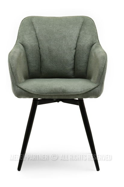 Stolička Bonita (zelená + čierna)