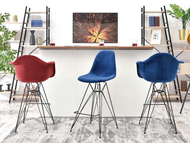 Stolička Epsie (námorícka modrá)