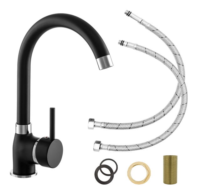 Baterie bucătărie Bintis (Negru)