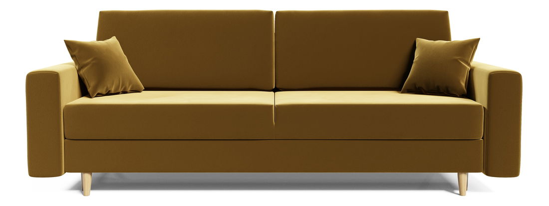 Pohovka dvojsedačka Serene (žltá)