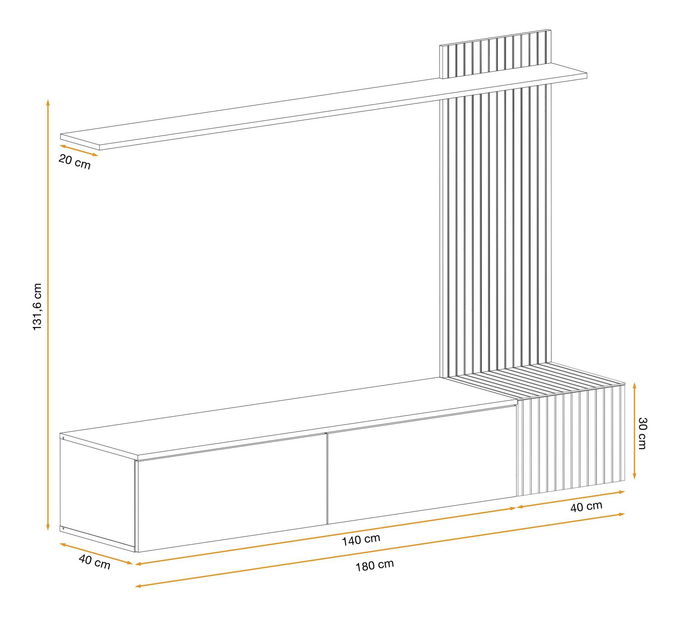 Mobilier living Sollarse (cashmir + stejar artisan)