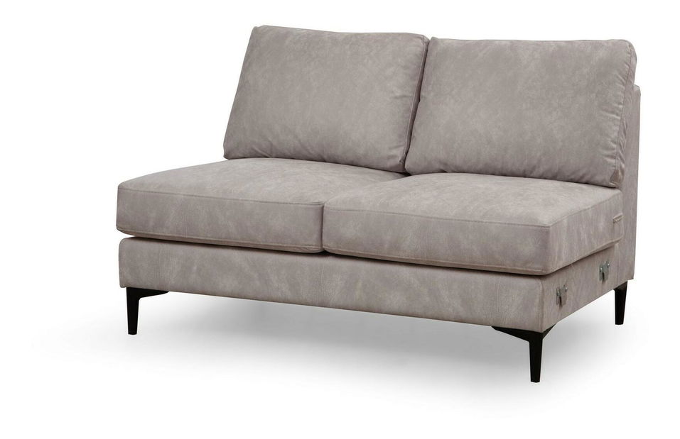 Sarokkanapé U Portobeno 1 (bézs + fekete)