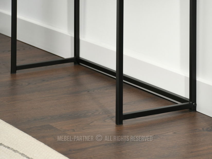 Konzolni stolić Norma M (beton + crna)