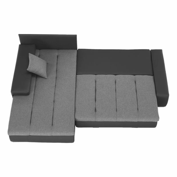 Sarokkanapé Gisoil (szürke)