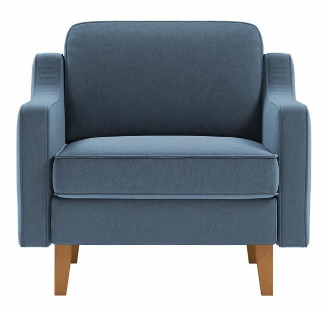 Kreslo Robia 1 (morská + orech)