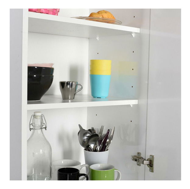 Policová skriňa Adralona (biela)