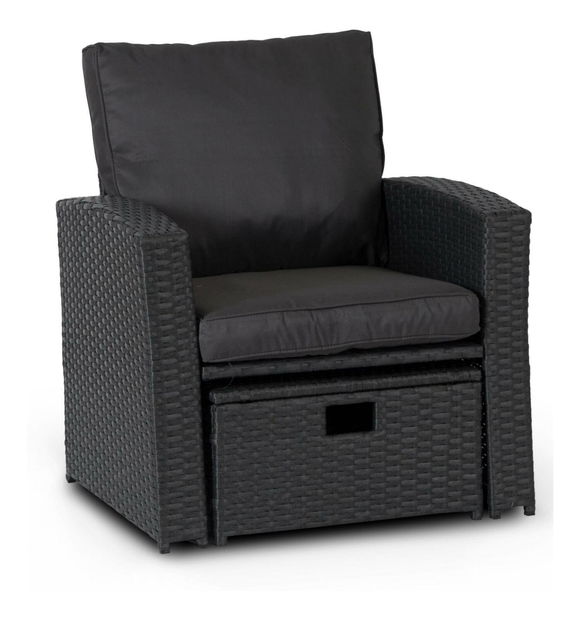 Kerti szett Fastos (sötétszürke) (6 fő részére)