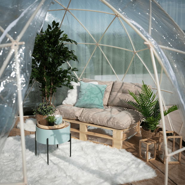 Kisasztal Moris (mentol + fekete)