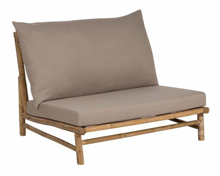 Set mobilier de grădină Theta (lemn deschis + gri închis) 