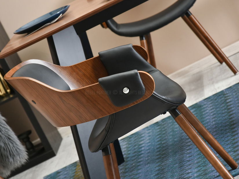 Stolica Tina (tamni orah + orah)