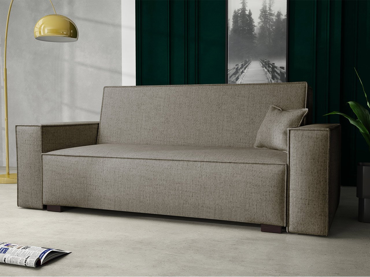 Kanapé IV Candy (szürke)