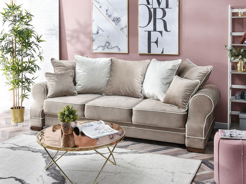 Canapea Canapea trei locuri Taskent (bej)