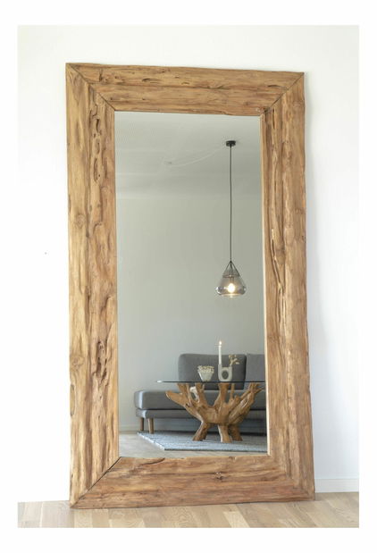 Nástenné zrkadlo Grilina (prírodná)