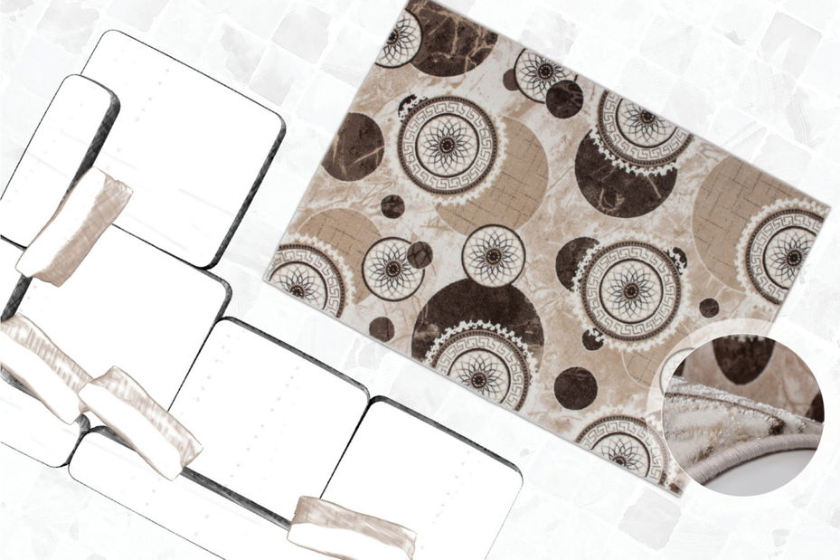 Kusový koberec Empera 732 Sand