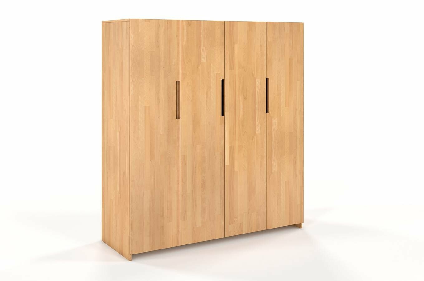 Šatníková skriňa Naturlig Larsos 4D (buk)
