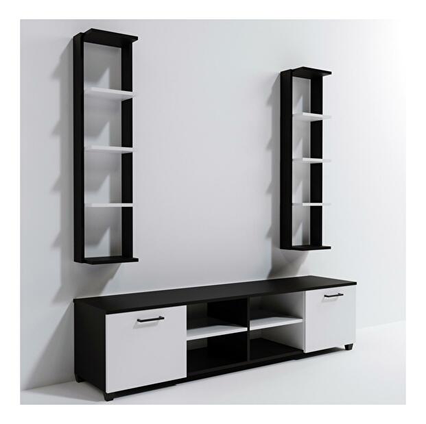 Mobilier living Leviathan 512 (Negru + Alb)