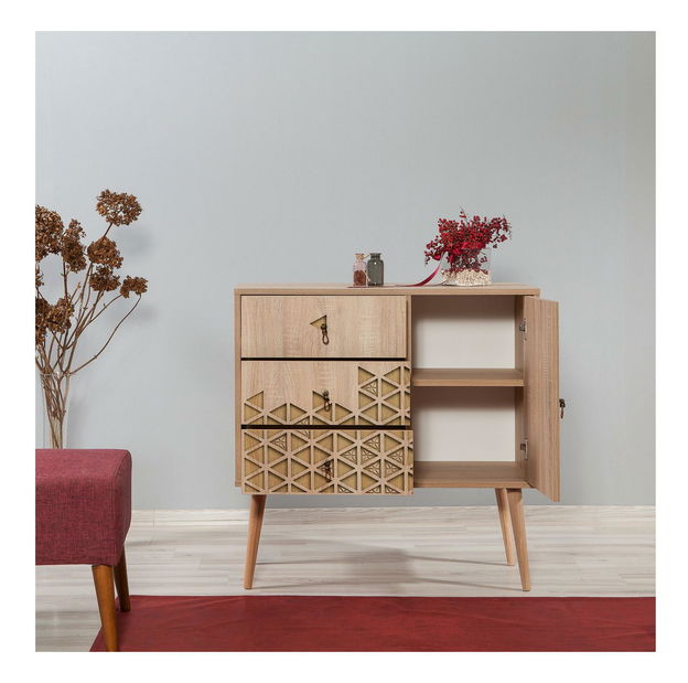 Komód Valentina 120 (szonoma tölgy)