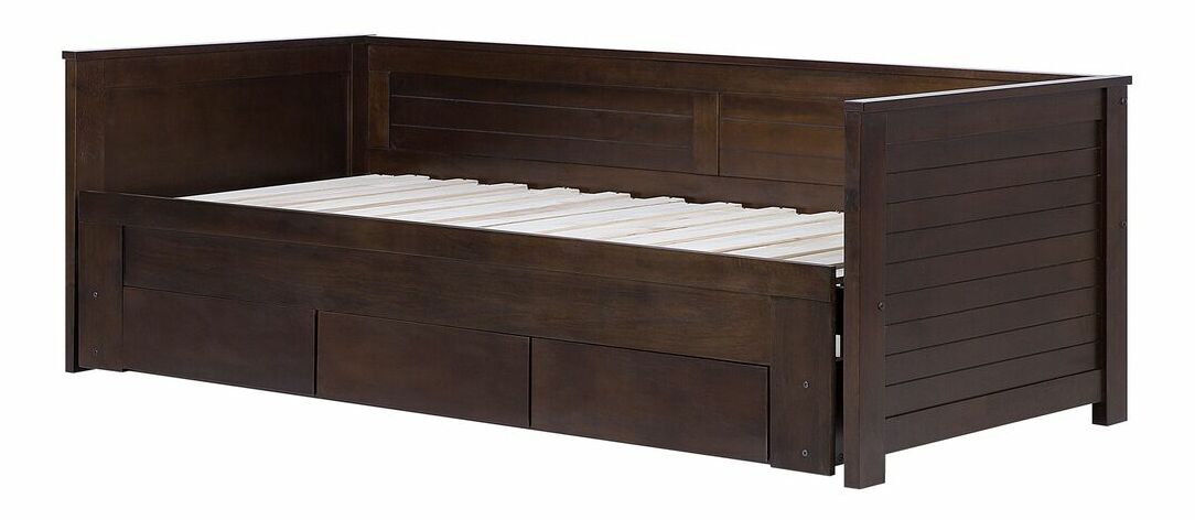 Krevet na razvlačenje 91 cm CAJUN (s podnicom) (smeđa)