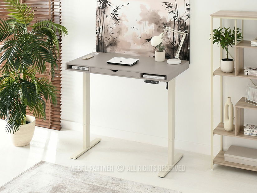 Masă PC Osto 120 (bej + crem)