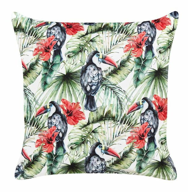 Sada 2 ozdobných vankúšov 45 x 45 cm Mallar (viacfarebná)