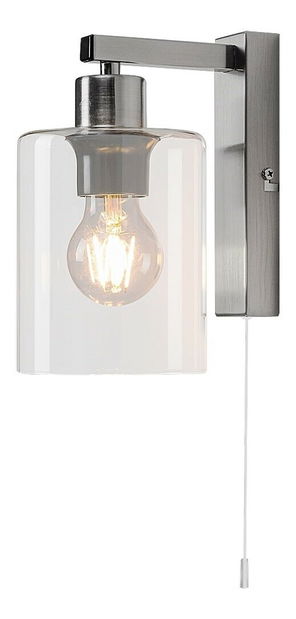 Nástenné svietidlo Brookit 3579 (saténová chrómová)