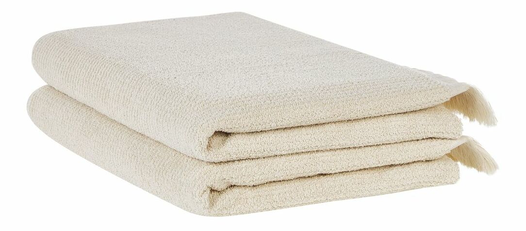 Sada 2 ks uterákov Annette (béžová)