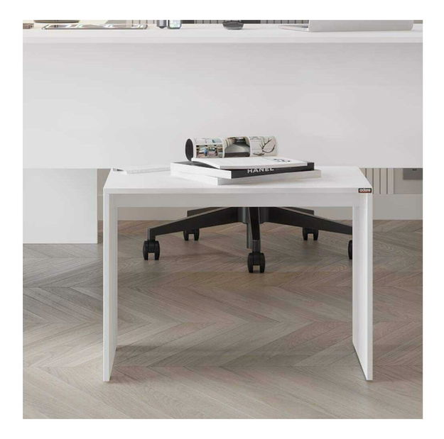 Konferenčný stolík Takevo (diamantová biela) 