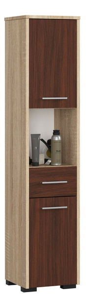 Kúpeľňová skrinka Farid TYP3 (dub sonoma + wenge)