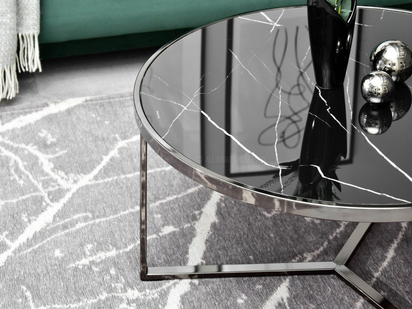 Stolić za kavu Natol (crna + nikal)