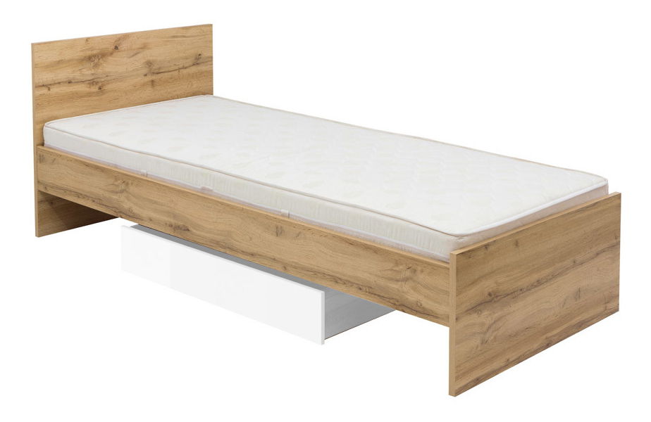 Jednolôžková posteľ 90 cm BRW Zele LOZ/90