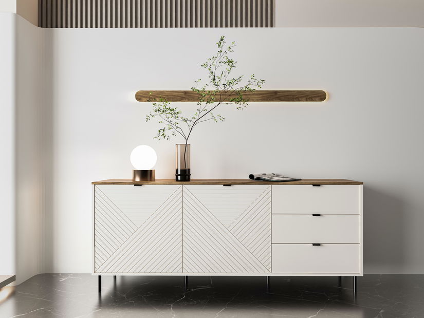 Komód Eliminados (kasmír + tölgy castello) 