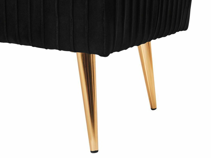 Pad PETERSNE (textil) (fekete)