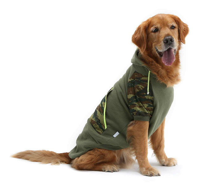 Hanorac pentru câini Asker (verde) (4XL)