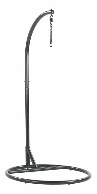 Závesné kreslo Aslaug (čierna)